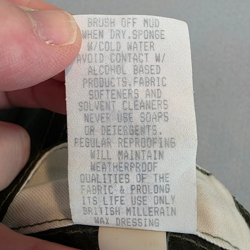 Filson MNS Guide Pant Waxed Cotton Olive Green Cargo Pants 31x34 USA Made $265